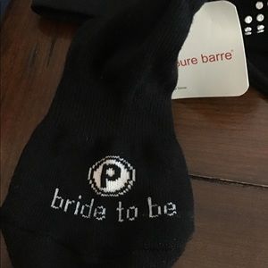 Bride to Be Pure Barre Sticky Socks